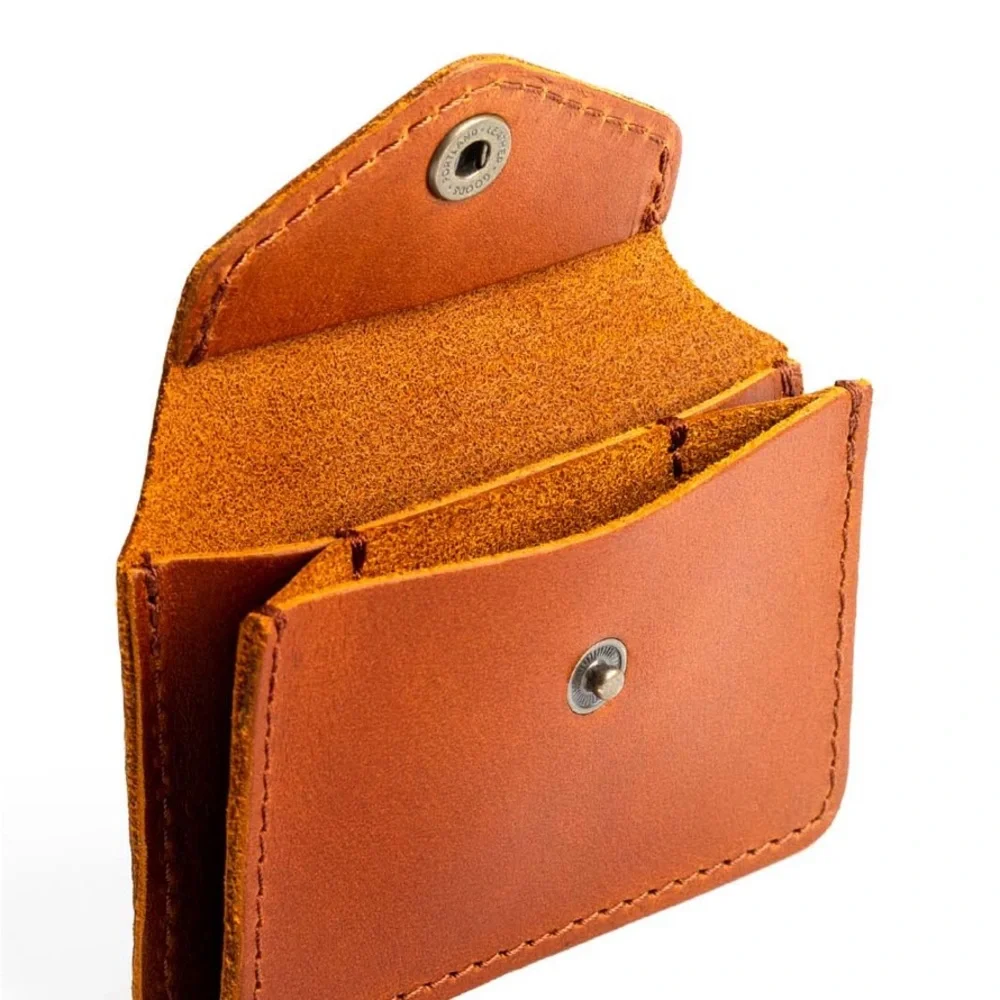 Portland Leather  Lovebug  honey wallet